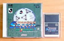FORMATION SOCCER ON J LEAGUE PC ENGINE HUCARD BOXED NTSC-J JAPAN IMPORT HUMAN