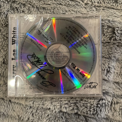 Signed barry lee - barry, white