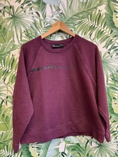Under Armour burgundy long sleeve pullover jumper size L