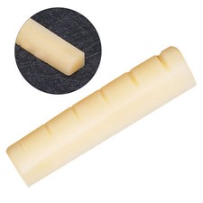 Bone Nut Unbleached (Vintage) 43mm For Electric Acoustic + Gibson Style Guitars