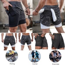 Men's 2 in 1 Sports Running