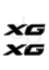 DAF XG X2 VINYL STICKERS DAF XF XG  GRAPHIC DECAL CUSTOMISE TRUCKING DAF TRUCK