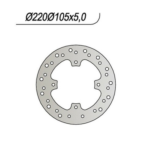 Rear brake disc 224 honda - brake,