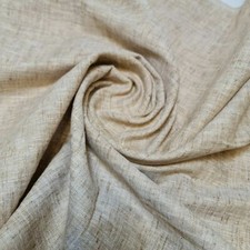 100% Natural Cotton Linen Fabric Soft Mélange Dress Craft Quilting Material 44"
