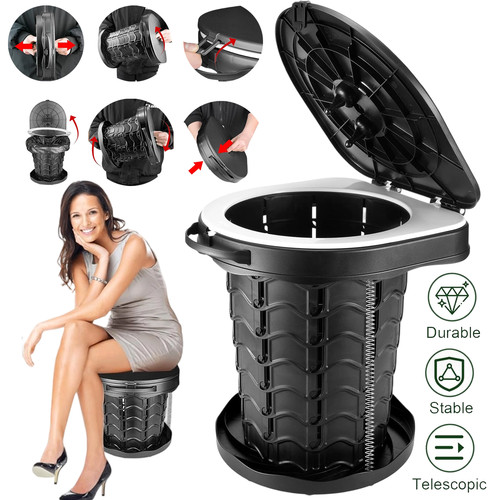 Portable toilet compact potty - toilet,