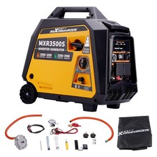 3500W 3.2KVA Portable Silent Generator Inverter Petrol / LPG Remote Start for RV