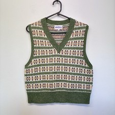 Brora Fair Isle Tank Top Size