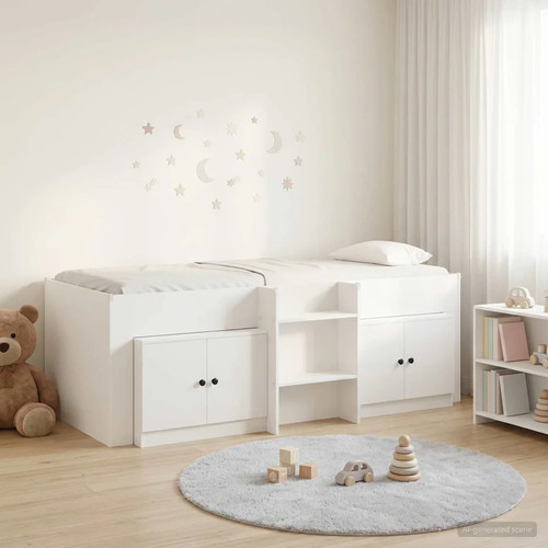 Loft bed frame single - frame,