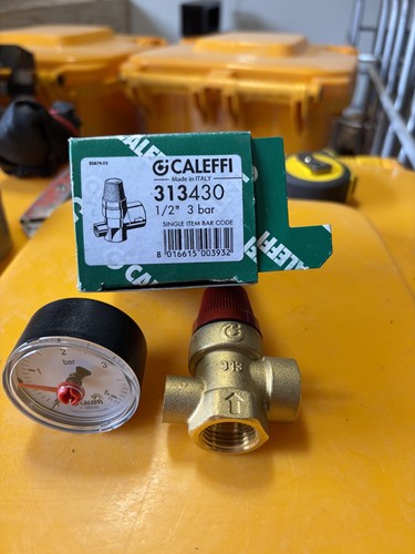 Caleffi safety relief valve - safety,