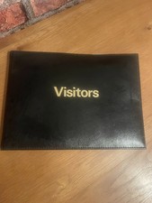 ‘Visitors Book’ Black