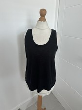 Women’s Primark Black Sleeveless Vest Top Size 10
