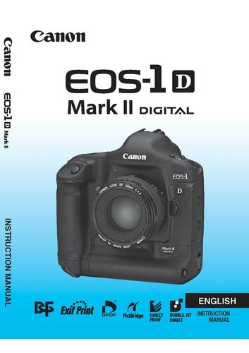 Canon eos mark camera - 1d,
