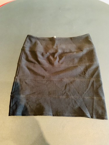 Black tight mini - skirt, top