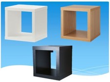 BRAND NEW IKEA KALLAX Shelving unit BLACK , WHITE ,OAK 42x42 cm