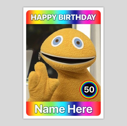 Rainbow zippy personalised - zippy,