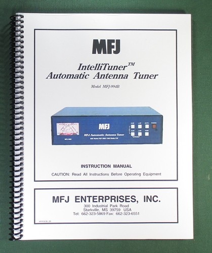 Mfj 994b auto antenna - 994b,