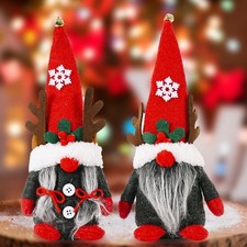 2PCS Christmas Gnome Plush
