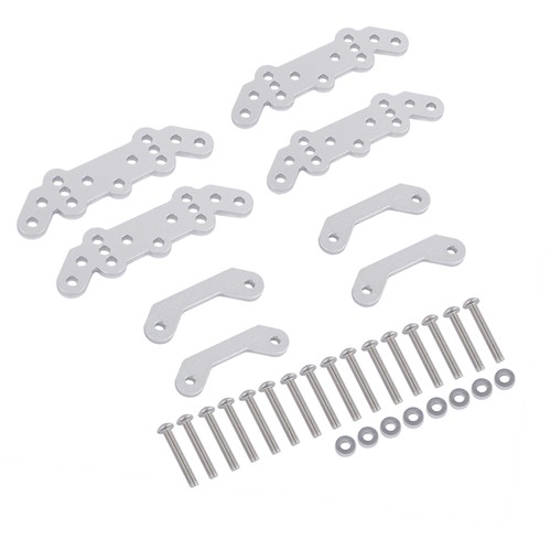 Aluminum front rear shock - aluminum,