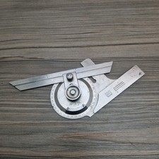 Vintage Early Brown & Sharpe Sliding Bevel Protractor - USA 1911 Patent