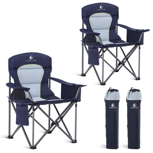 Folding camping chair heavy - camping,