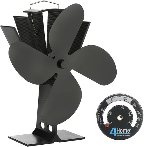 4yourhome log burner stove - stove, fan