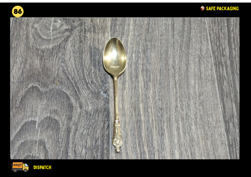 Vintage silver plated teaspoon - vintage,