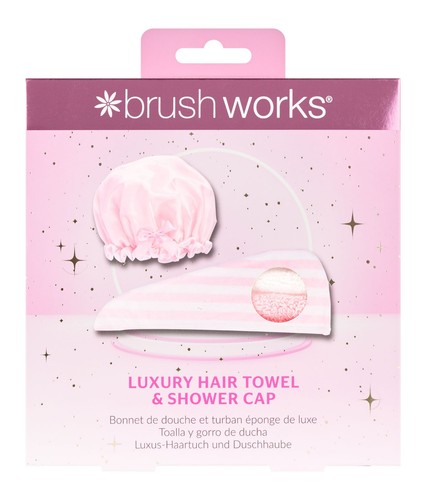 Brushworks luxury hair towel - luxury,