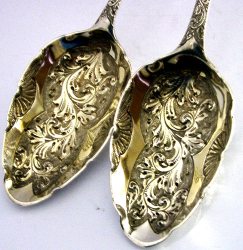 Georgian sterling silver berry - georgian,