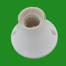 Edison Screw White Batten