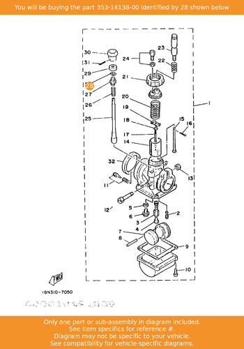 Yamaha clip plunger - yamaha,