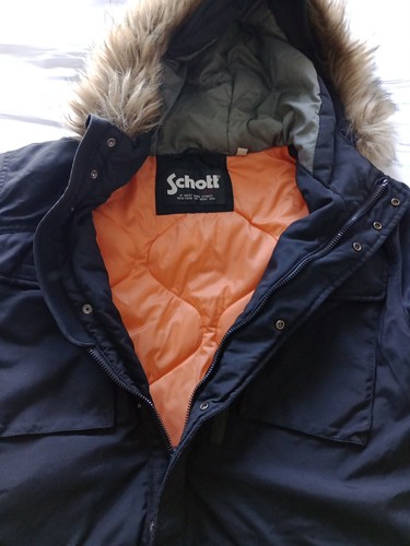 Schott parker jacket size - size, l