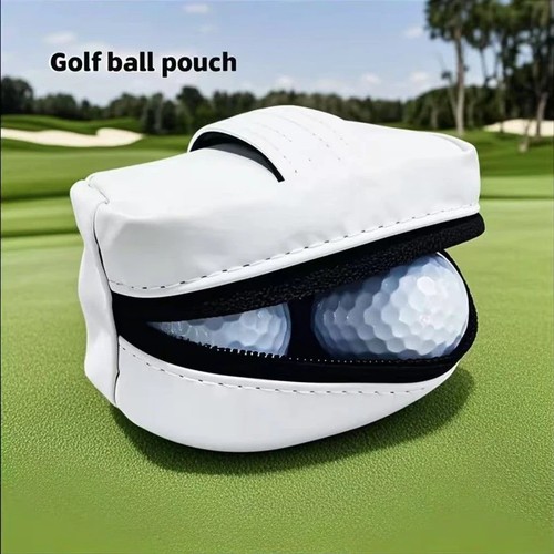 Skull golf ball pouch - golf, |