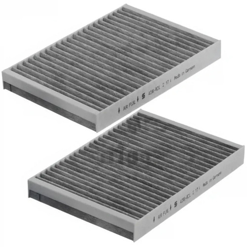 Cabin filter activated - activated, carbon