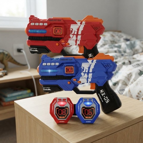 Interactive laser tag gun set - laser,