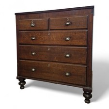 Antique oak chest of drawers -