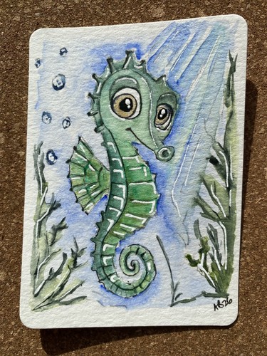 Aceo original painting - original,