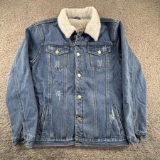 Men's Denim Jean Jacket with