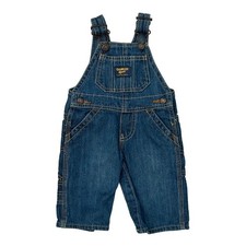 Age 3 Months Oshkosh Dungarees - 4XS Blue Cotton