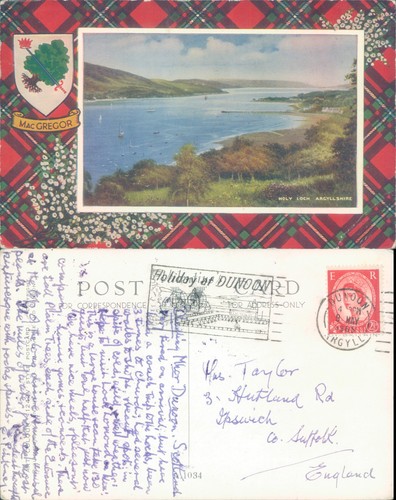 Holy loch argyllshire arthur - holy, j