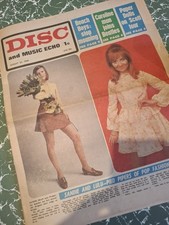 DISC & MUSIC ECHO Magazine 24 AUGUST 1968 Lulu Beatles T Rex Sly Stone   Sandie