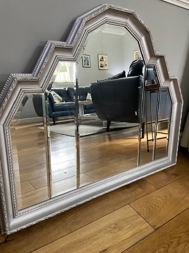 Art deco style - vintage, beveled