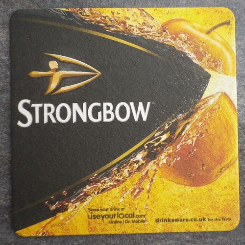 Strongbow beer mat - beer,