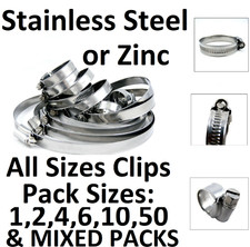 Hose clips stainless - hose,