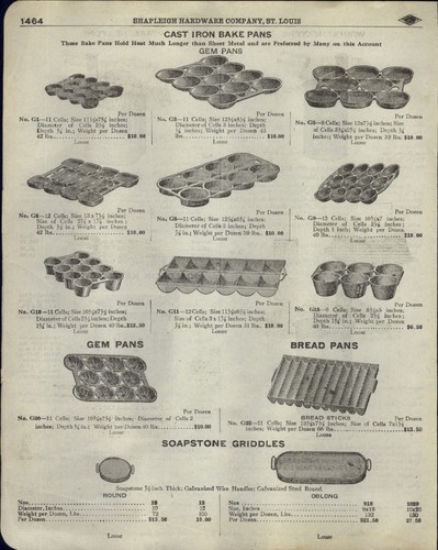 1918 paper cast - ad, iron
