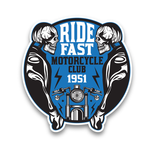 1951 ride fast motorcycle - 1951,