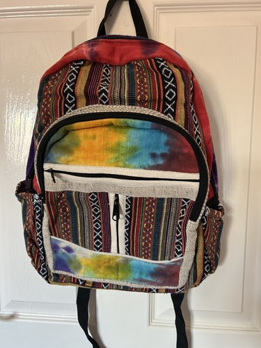 Organic hemp backpack cotton - hemp,