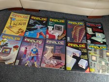 10 x Atari Analog Magazines 1986 Bundle Vintage 8-Bit 400 800