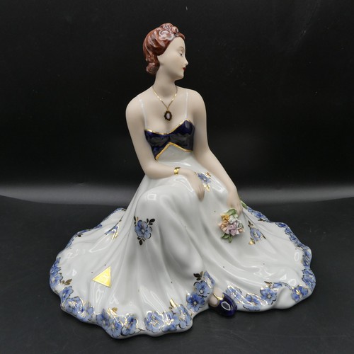 Beautiful royal dux seated - beautiful,