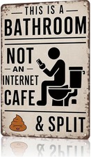 Vintage Metal Tin Sign