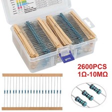 2600 pcs Resistors Assortment